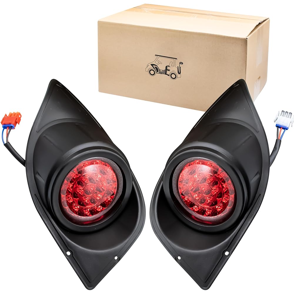 no. Yamaha G29 Drive Golf Cart Basic Complete Halogen Headlight & LED Tail Light Kit