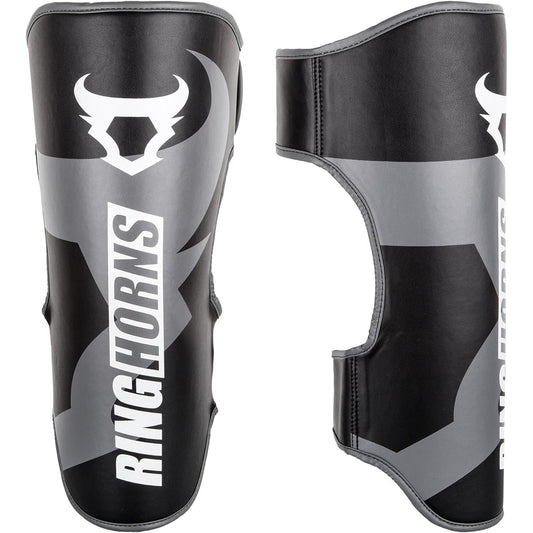 RINGHORNS Shin Guards No Instep Guard Charger Shin Guards (Black) XL