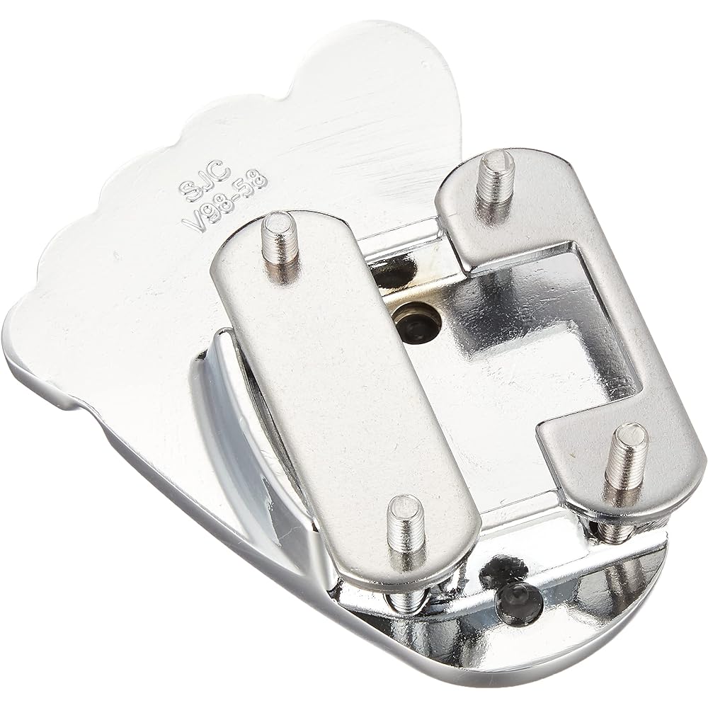 Kijima Motorcycle Bike Parts Brake Pedal Cover Foot Shape Deluxe Chrome Plated Monkey/JAZZ Aluminum HONDA 213-142