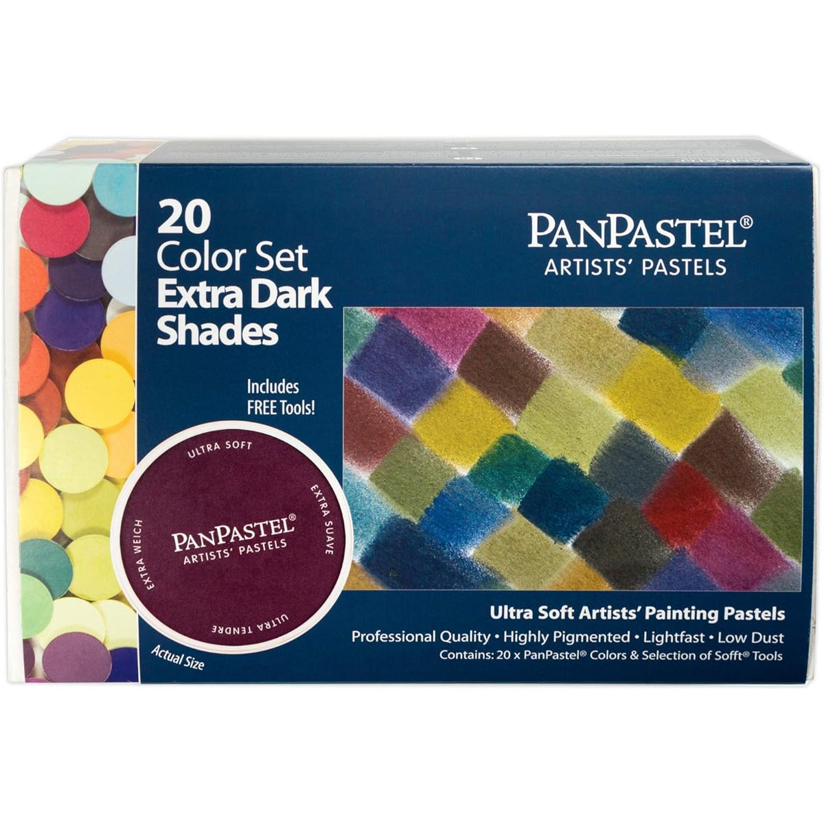 Holbein PanPastel 20 colors extra dark shade 30207