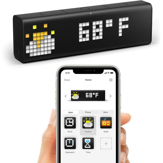 Wi-Fi clock with LaMetric Time app