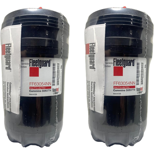 FF63009 Fleetguard fuel filter (for replacing FF63054NNN) (2 packs)