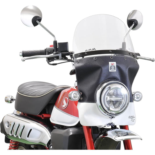 Asahi Windshield Windshield Under Repair Claw Model Polycarbonate Resin/Made in Japan Sauce: Navy/White MK-T02