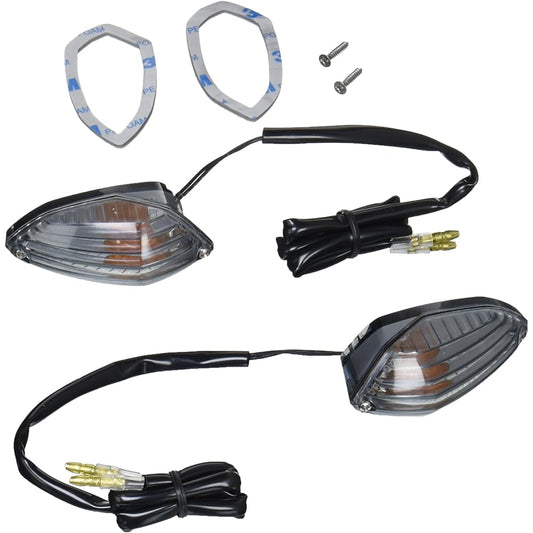 Daytona Motorcycle Stick-on Turn Signal Smoke Nail Type 75480