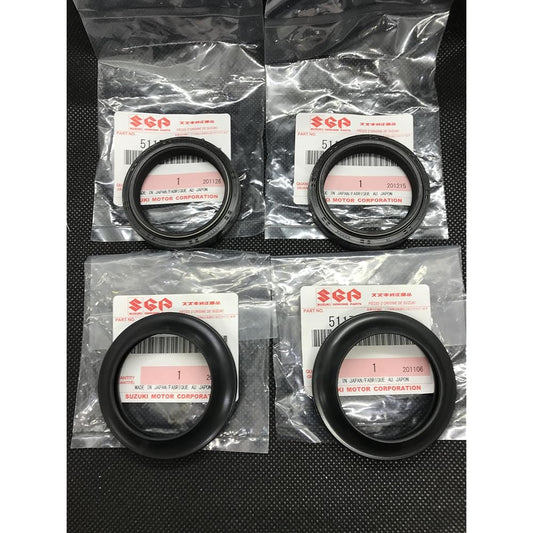 Skywave 250 Fork Seal (CJ44A/CJ45A/CJ46A) Skywave 400 (CK44A/CK45A) Front Fork Seal Dust Seal + Oil Seal 2 Each Oil Leak Restoration Overhaul