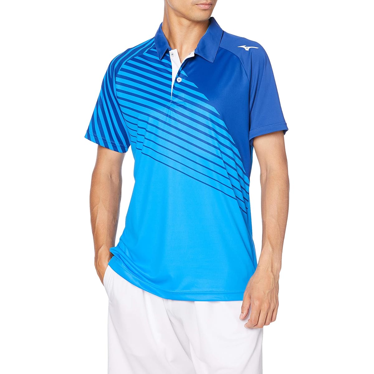 [Mizuno] Tennis Wear Game Shirt Short Sleeve 62JA0003