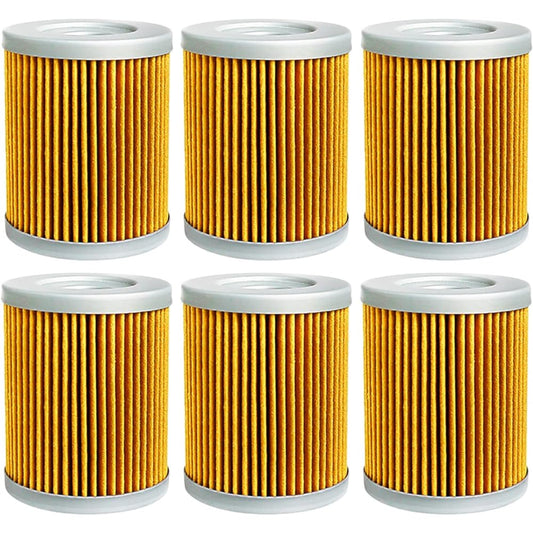 Motorcycle Parts Oil Filter Beta Alp 4T 125 00-05 200 Urban 2001-2018 Arctic Cat 250 99-05 300 2X4 4X4 1998-2005 (Color : 6pcs-yellow)