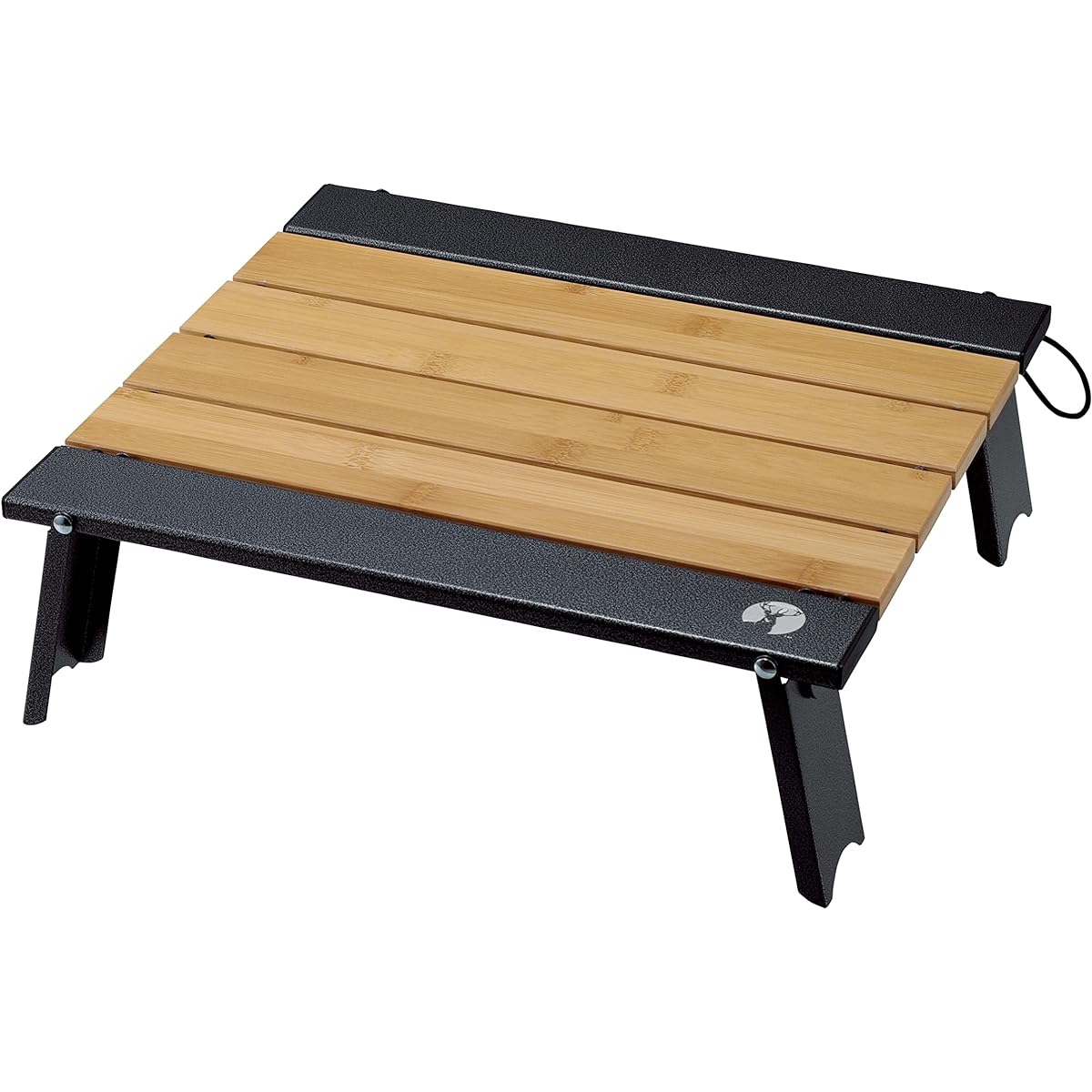 CAPTAIN STAG Table Roll Table Bamboo Unit Roll Table with Storage Bag UC-585