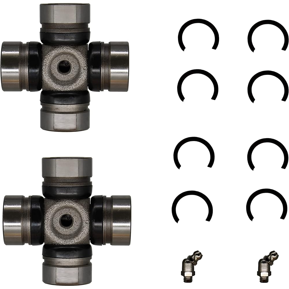 East Lake Axle Front Drive Shaft U Joint Set Replacement for Polaris ATV/UTV 1332903 2202015 2203703 3235500 3235616 3260104