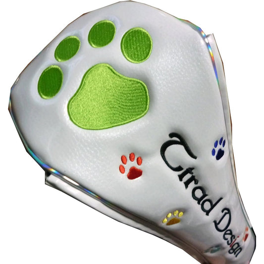 Head cover for paw driver with magnetic front open type
