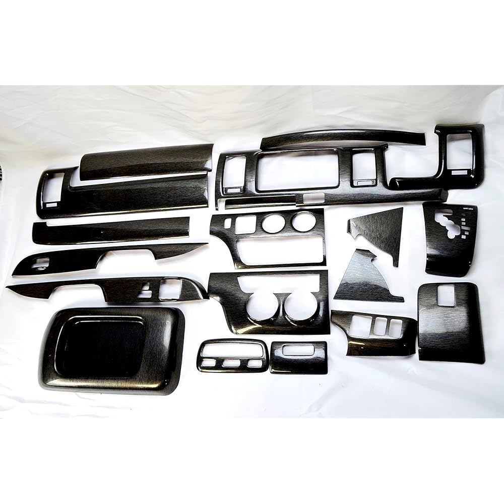 Hiace 200 Series Standard Interior Panel & Steering/Silkwood Style/Manual Air Conditioner