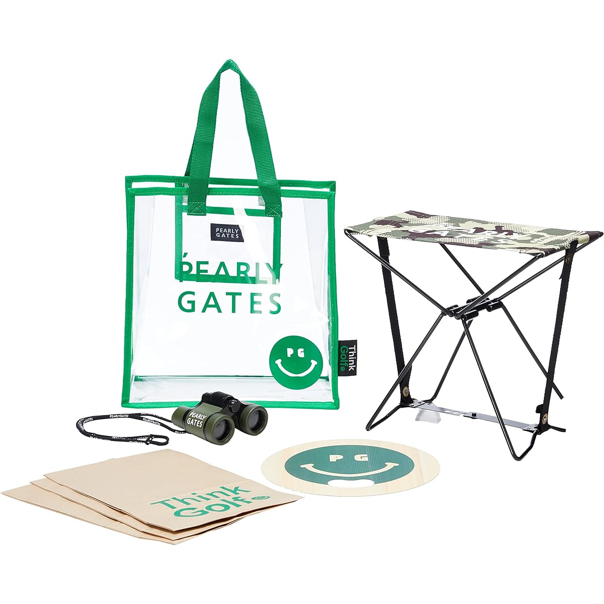 [Pearly Gates] Round bag (spectating set, chair, scope) / Golf / 053-2184510 140_Green