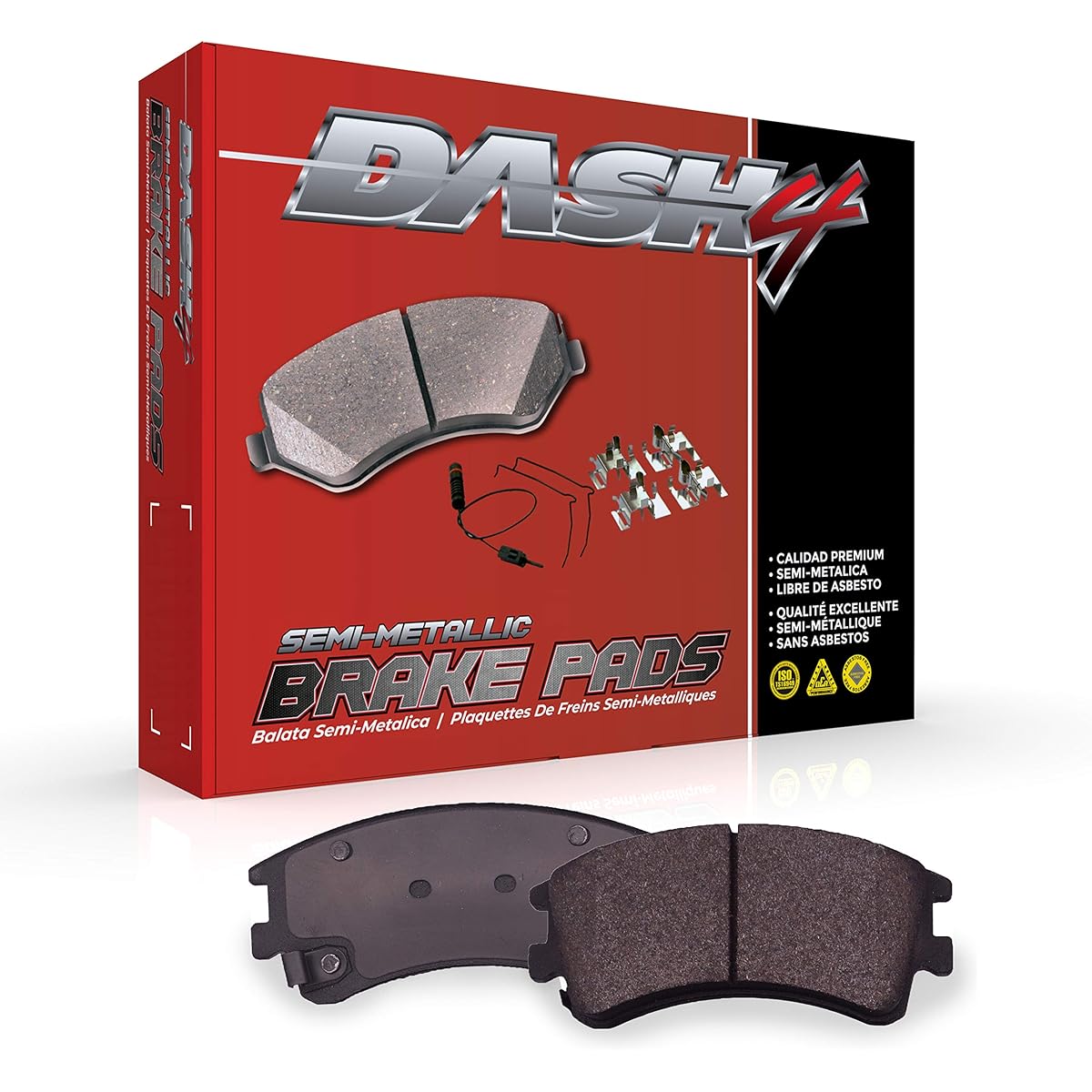 Dash 4 Premium Brake Pad Semi Metallic MD325