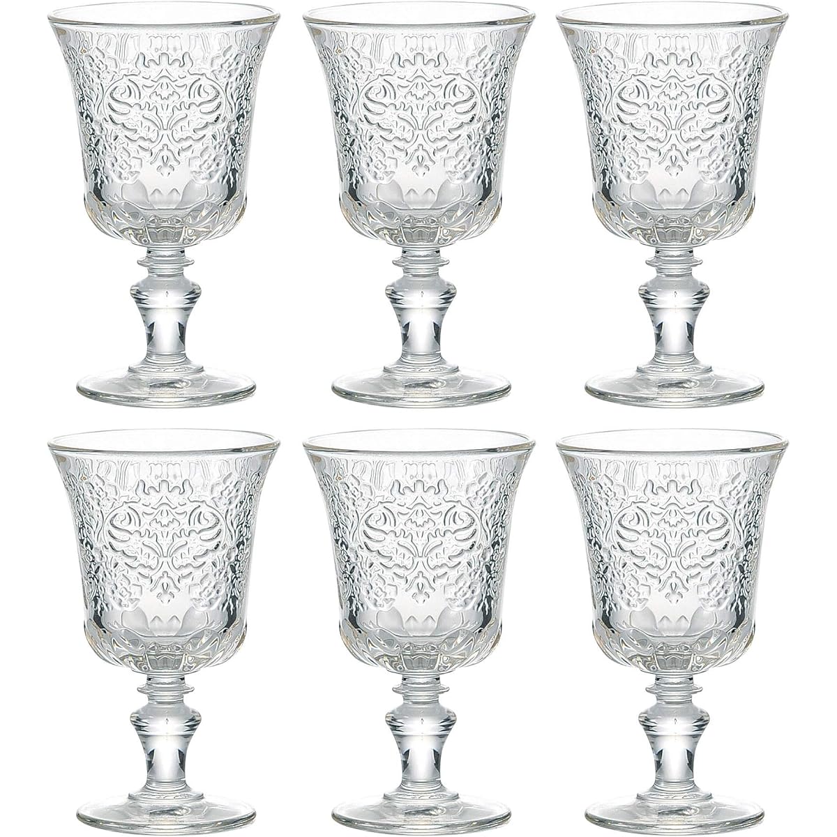 La Rochere Wine Glass Clear 260ml Ampoise Wine Glass 605101CR(6) 6 Pieces