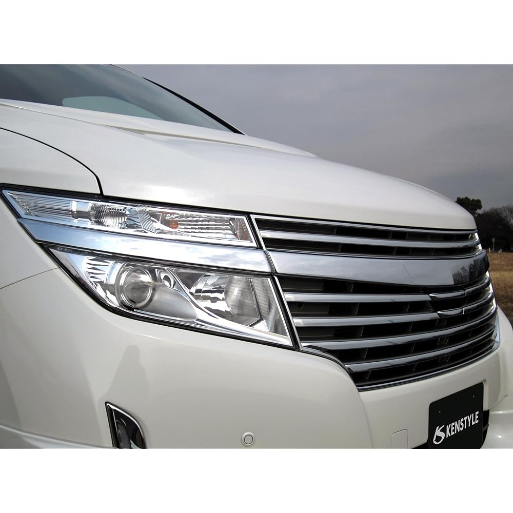 KENSTYLE D-Liner Elgrand (early E52) Grill & Headlight Garnish (ABS) DLE52HSFGC