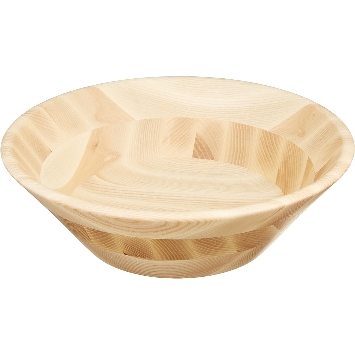 White ash salad bowl φ300 130017