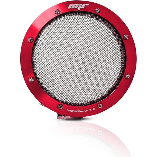 NGR Turbo Filter (Street Edition) --Turbo Guard Protector (Red) - Screen Guard One Piece Design, 3 inches