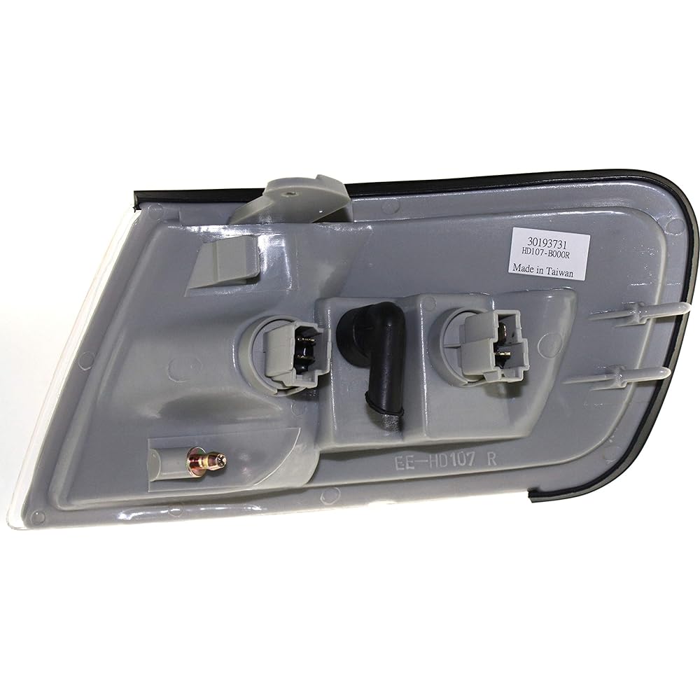 Corner Light 1994-1997 Honda Code Plastic Clear & Amber Lens Light bulb with passenger seat side