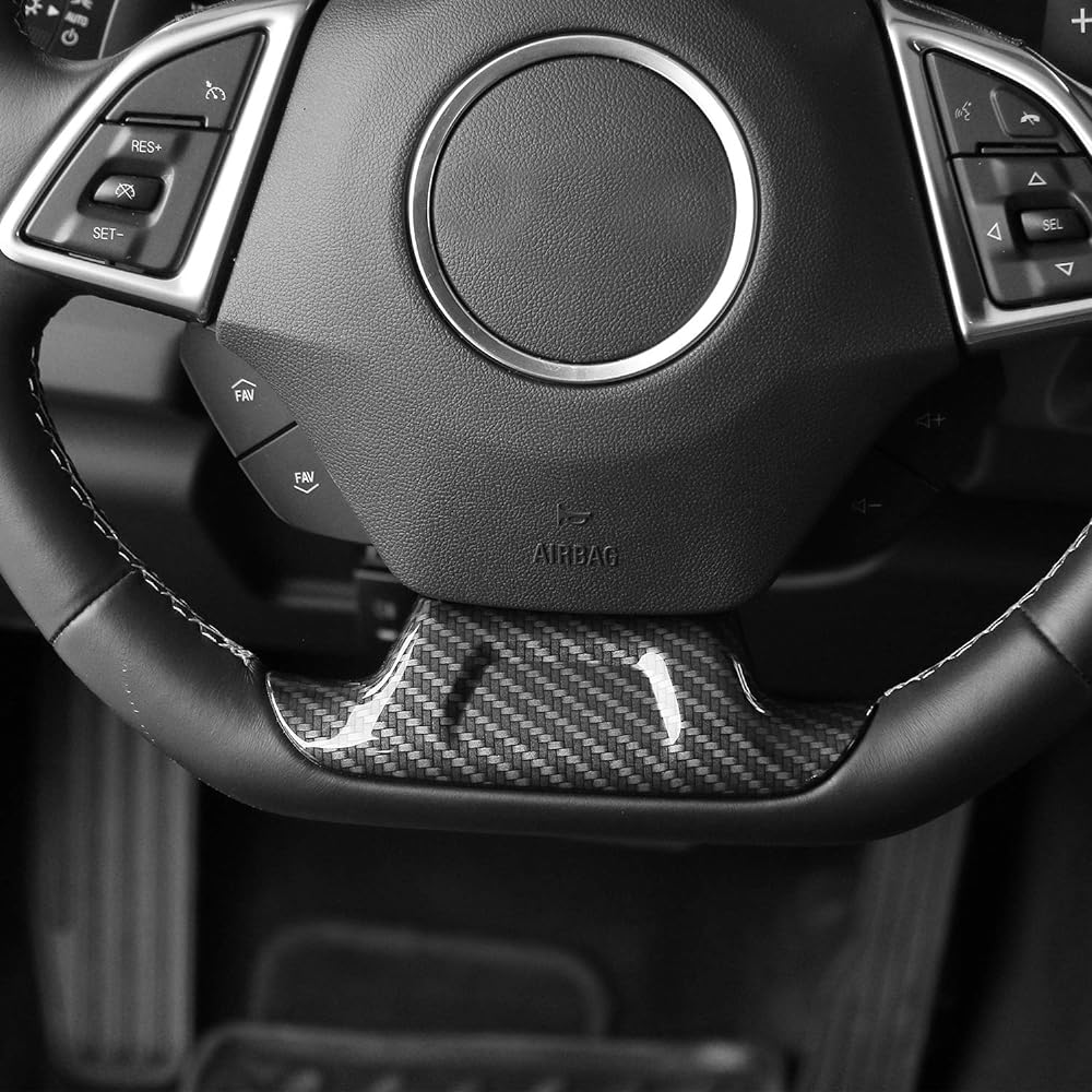 Camaro Accessories Hand Trim Decorative Cover Chevrolet Camaro for 2017 (1 Carbon Fiber Grain)