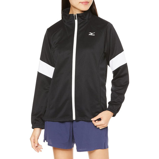 Mizuno K2JCA210 Women's Training Wear, Warm-up Jacket, Jersey, Sweat Absorbent, Quick Drying