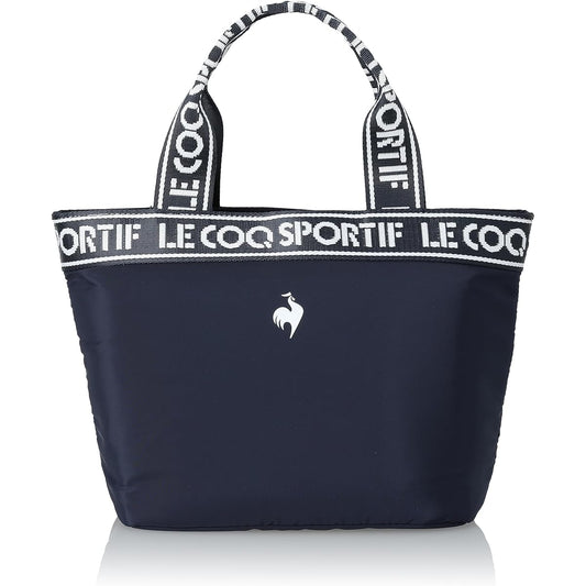 [Le Coq Sportif] Cart Bag Round Tote Logo Tape Sporty Golf QQCWJA45