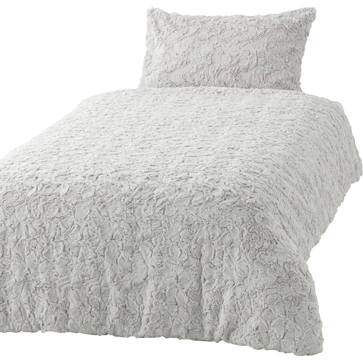 Francfranc WARMY Botine Duvet Cover Semi-double Gray