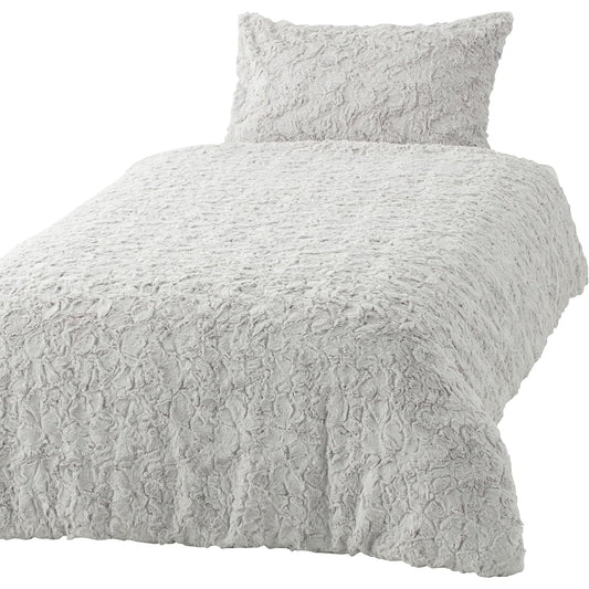 Francfranc WARMY Botine Duvet Cover Semi-double Gray