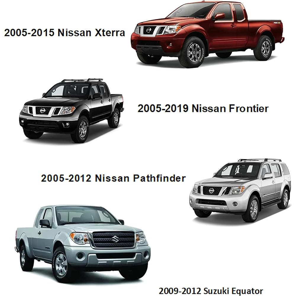 Suspension Dade (2) Front Swaver Rink Nissan Frontier X-TERRA Pass Finder Equator K80470 K80471