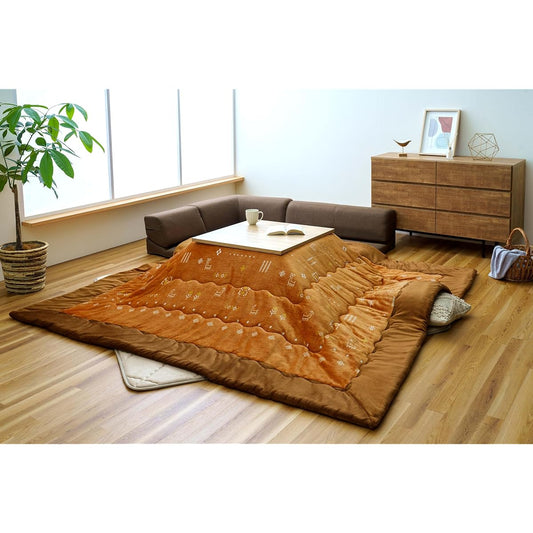 [Ikehiko Corporation] Kotatsu Comforter 4550317220395 Orange Approx. 240 x 240cm