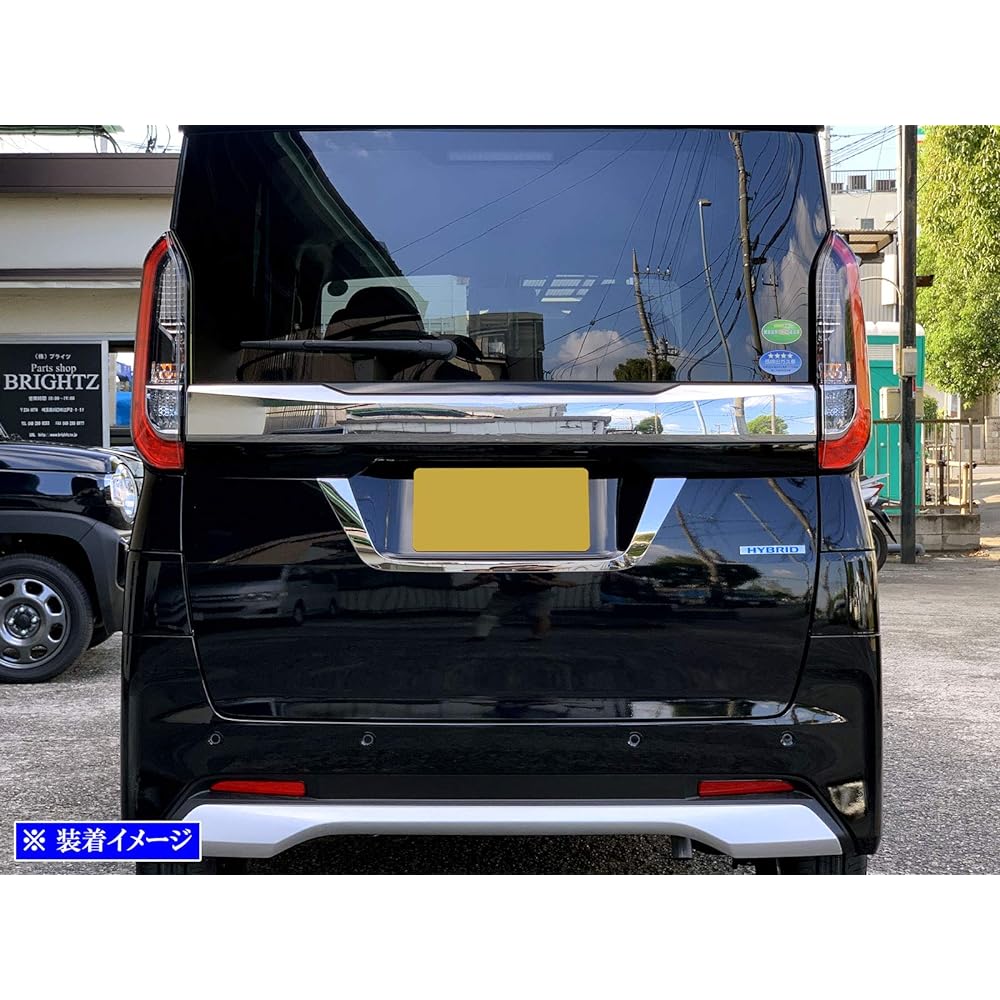 BRIGHTZ Delica Mini 34 35 37 38 Super Mirror Stainless Plating Rear License Under Mall 1PC [LICENSE-056] B34A B35A B37A B38A B34 B35 B37 B38 34A 35A 37A 38A B A Delica Mini