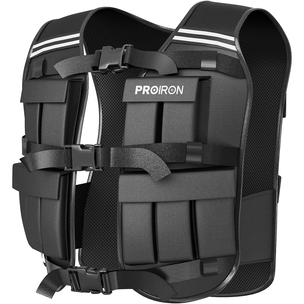 PROIRON Weight Vest, Weight Vest, Muscle Training, Weighted Vest, 10kg / 20kg, Adjustable Weight, Washable, Weight Vest, Weight Vest, Weight Vest, Resistance Exercise, Muscle Training, Bodyweight Training