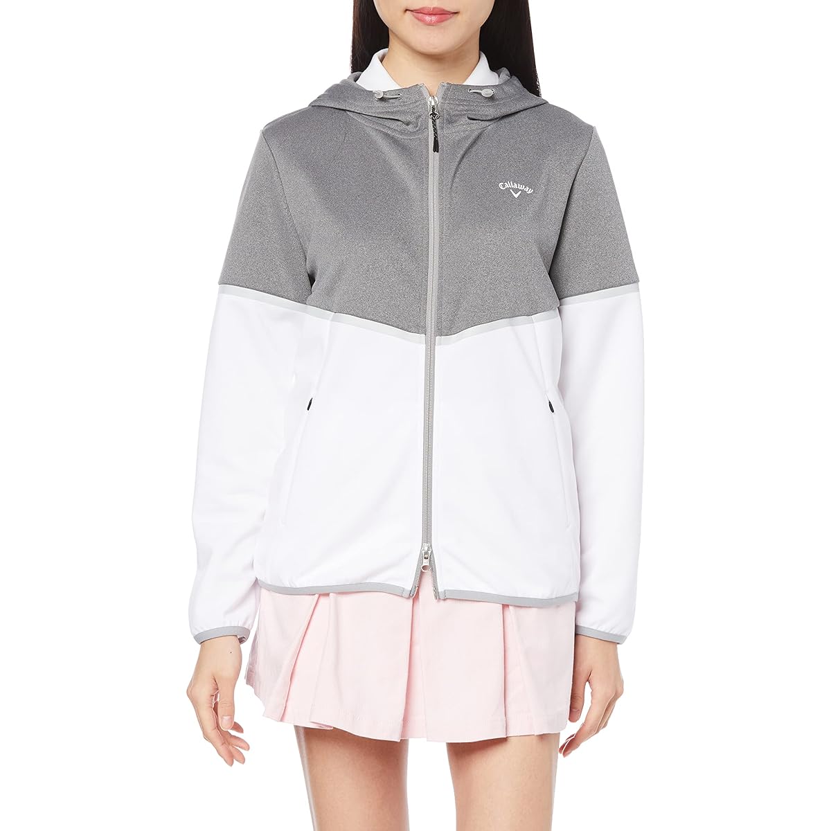 [Callaway] Women's Sweatshirt Parka (Cardboard Knit) / Golf / C22117200
