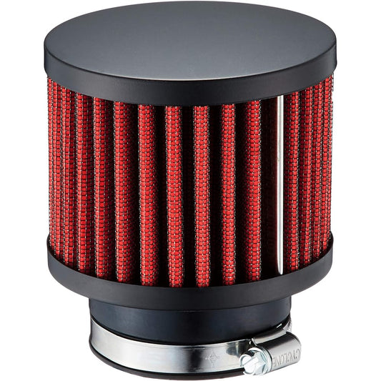 Kijima Motorcycle Bike Parts Power Filter Short TW200/225/Serow Red YAMAHA 102-061R