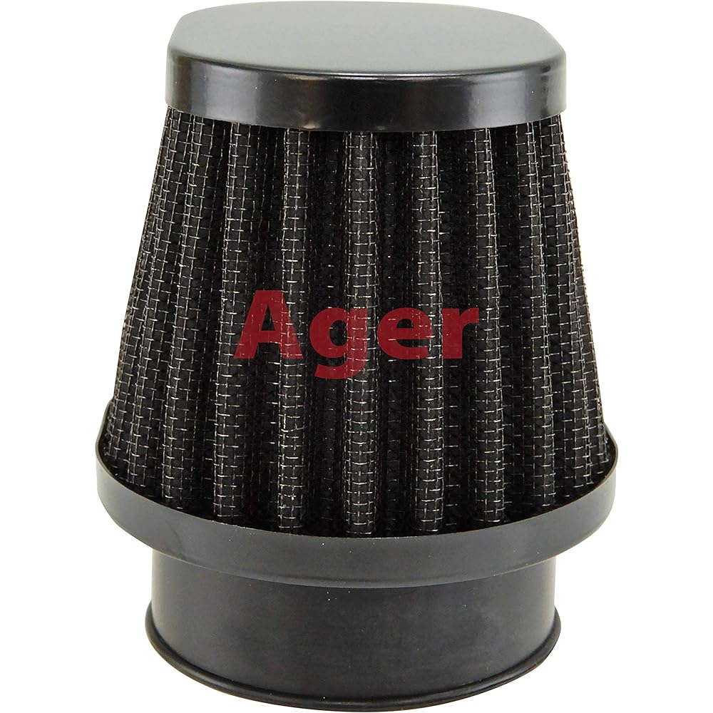 Ager Oval Power Filter 48mm Black 4 Pack