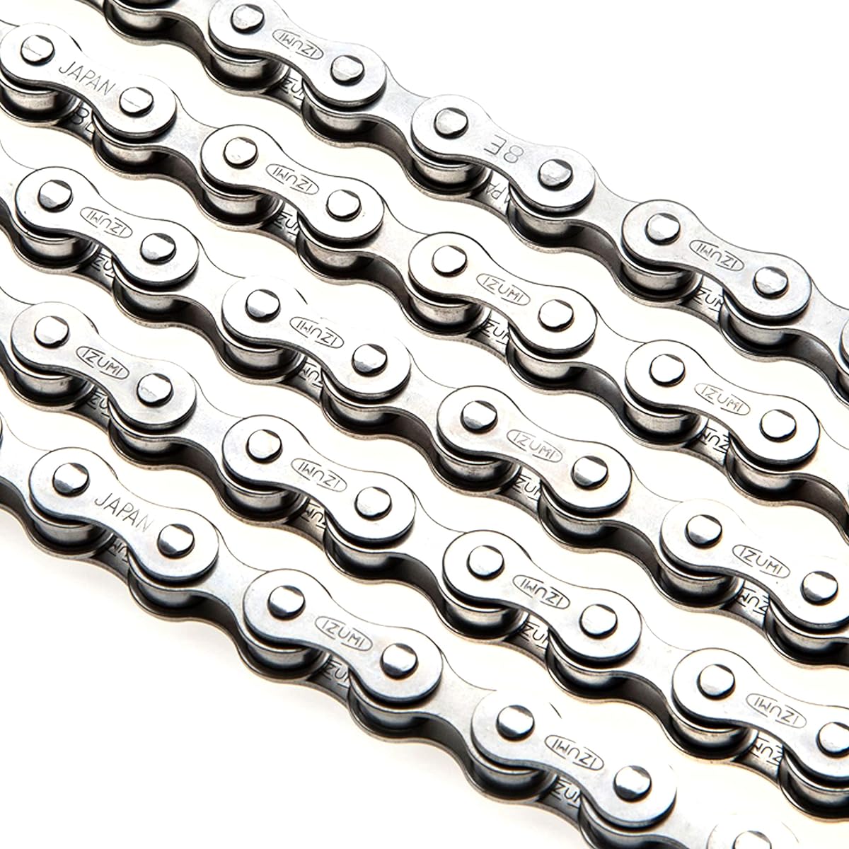 IZUMI Tough Guard 130 Link Japanese Chain for Electric Assist Bicycles Plated Small