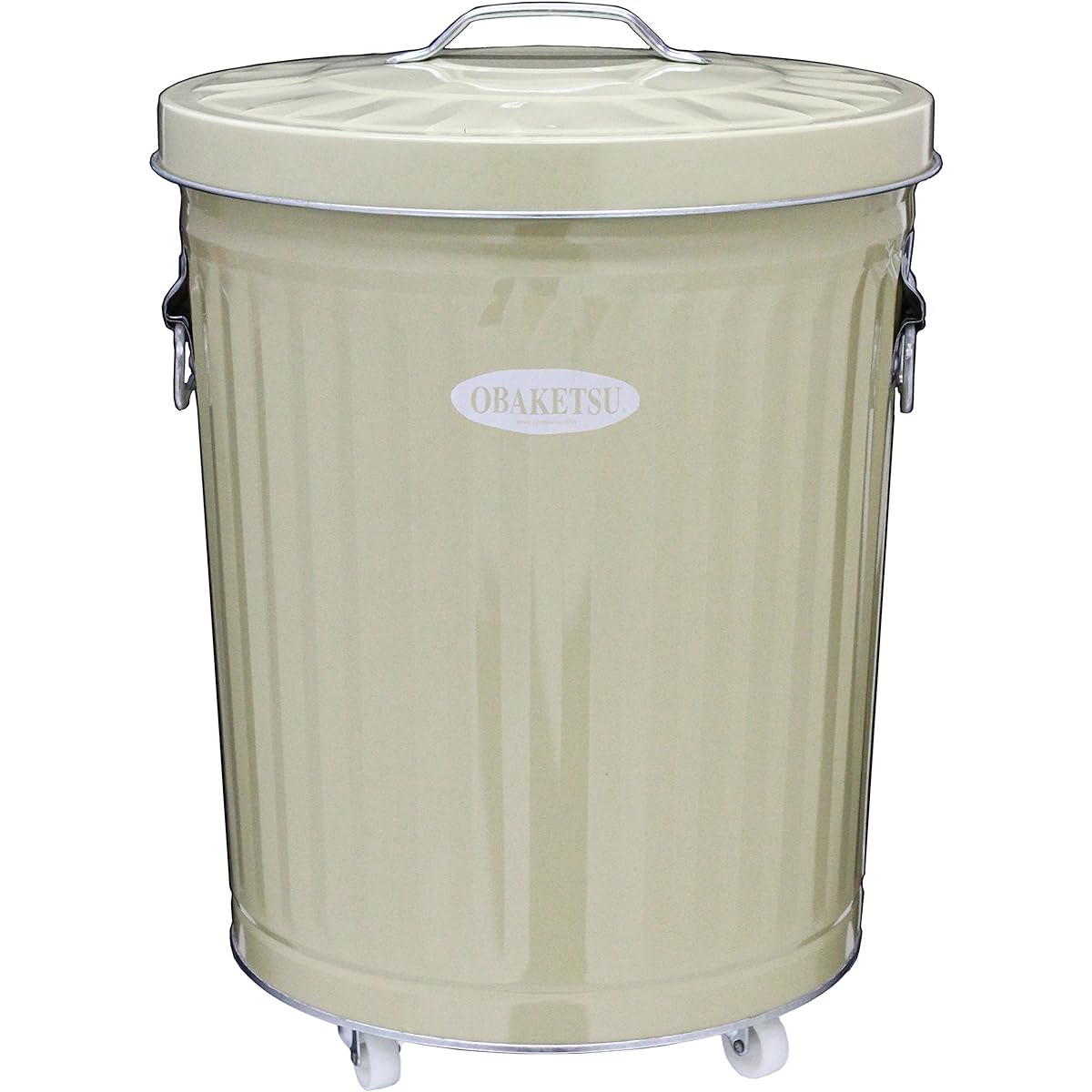 Color bucket CIK35 ivory with casters 33L