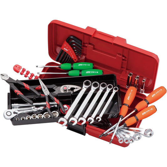 Kyoto Machinery Tools (KTC) Single Open Resin Case Set SK34014PS