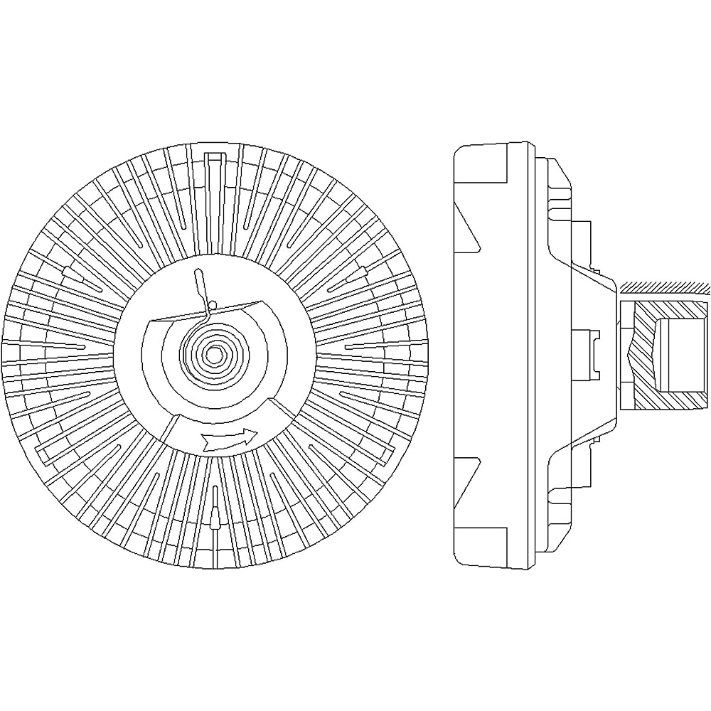 ACDelco 15-4694 GM Original Equipment Engine Cooling Fan Clutch