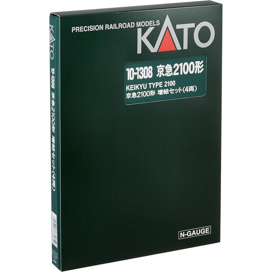 KATO N Gauge Keikyu Type 2100 Additional 4-Car Set 10-1308 Railway Model Train