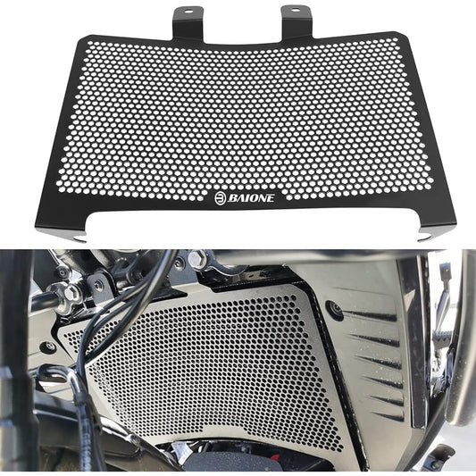 BAIONE Radiator Grille Guard Cover Compatible with Harley Pan America 1250 / S RA1250 2021 and Newer Motorcycles Aluminum Radiator Protection