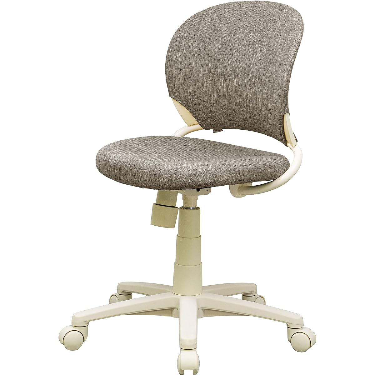 KOIZUMI la fan chair light brown KWC-224LR Size: W584 x D548 x H760~850mm Seat height: 400~490mm