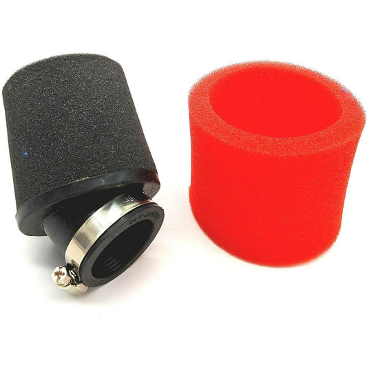 38mm Stage 2 Reused Form Filter Red GY6 49CC 50CC 80CC Scooter GoCart ATV