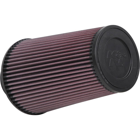 K & N Universal Clamp-on Air Filter: High performance, premium, washing, replacement filter: Flange diameter: 3 inches, 9 inches, flango length: 1.75 inches, shape: round taper, Re-0810