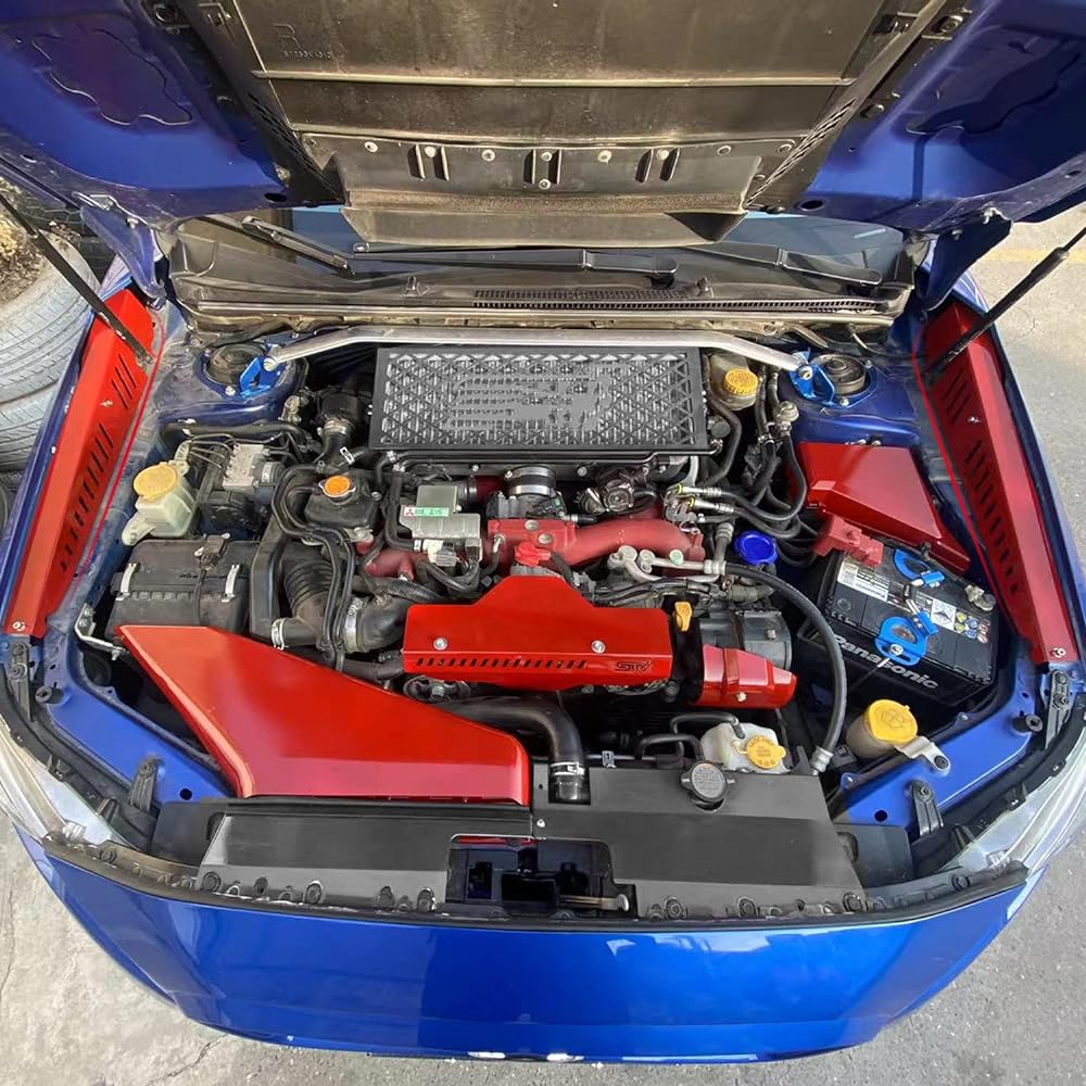 HIGH FLYING SUBARU WRX S4 STI VAG/VAB REVOGUE VMG /VM4 SERIES 2014-2021 FENDER AIR OUTLET DUCT FRONT FENDER ENGINE HOOD ALUMINUM ALLOY PROTECTION COVER ENGINE DECORATIVE CUSTOM PANEL