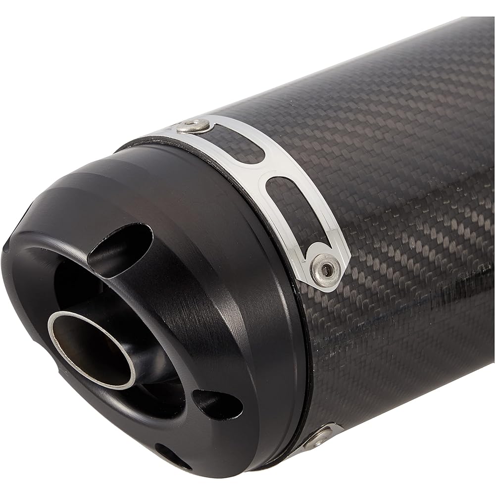 WirusWin Slip-on Rebel 250 Rebel250 Billet Type Black Carbon Gasket included Baffle included