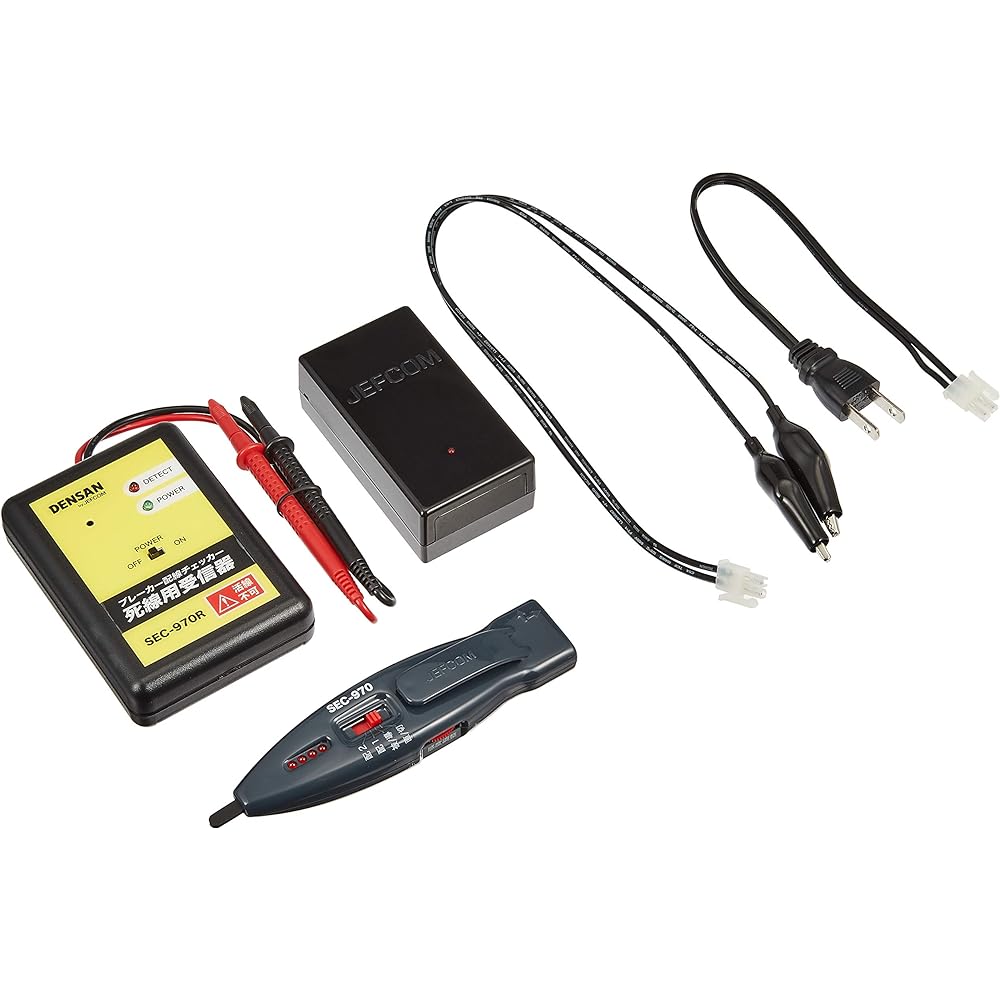 Jefcom Densan Breaker Wiring Checker (Full Set for Both Live and Dead Wires) SEC-970S