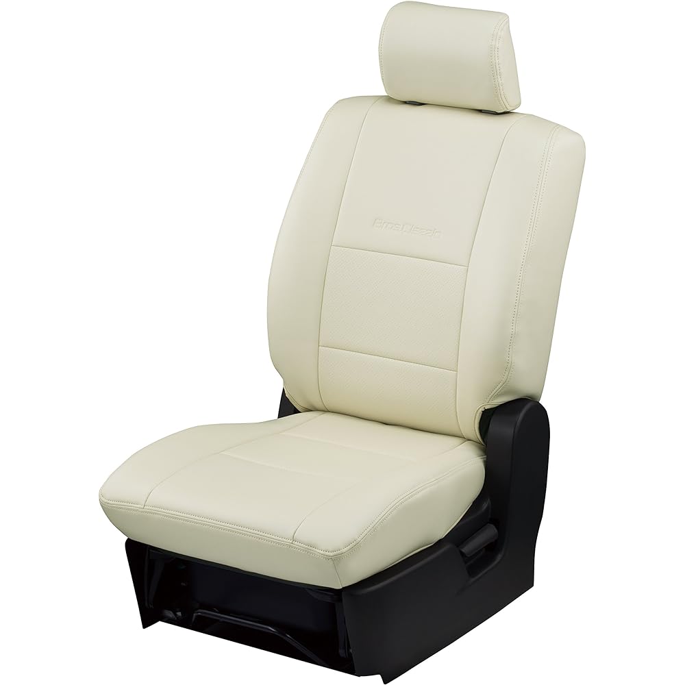 Clazzio Seat Cover Wagon R Stingray MH55S H29/2~ NEW BROS Clazzio Ivory Car with Armrest Box ES- [39ESG6045V]