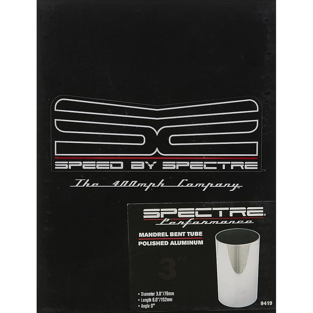 Spectre Performance 9419 Inner diameter 3 inch aluminum intake tube