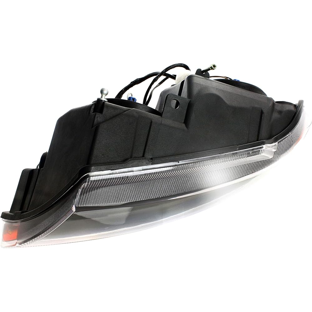 Headlight assembly 1999-004-2004 Jeep Grand Cheroke Halogen Black Interior Harness Driver seat side