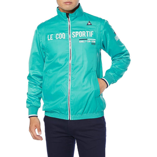 [Le Coq Sportif] 21 Fall/Winter Model Golf Blouson Full Zip Solar Heater Water Repellent Windproof UV (UPF15) Sleeves Detachable QGMSJK03 Men's